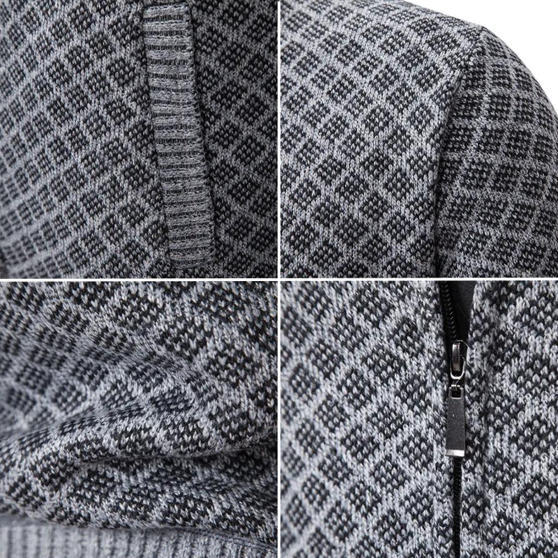 Benjamin - Gebreide Jacquard Trui
