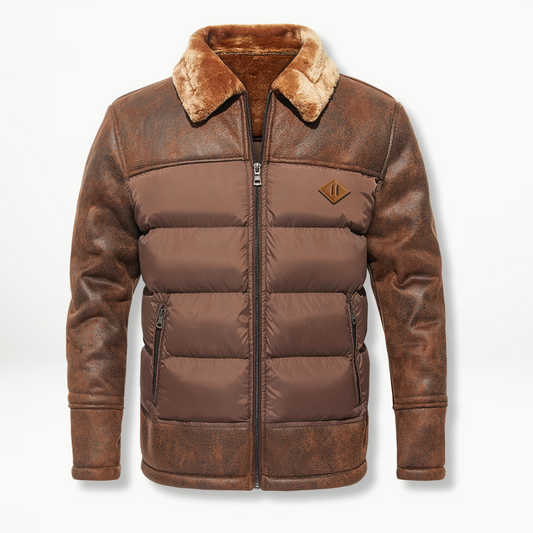 Finn™ | Stijlvolle Gevoerde Winterjas