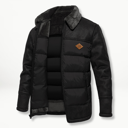 Finn™ | Stijlvolle Gevoerde Winterjas