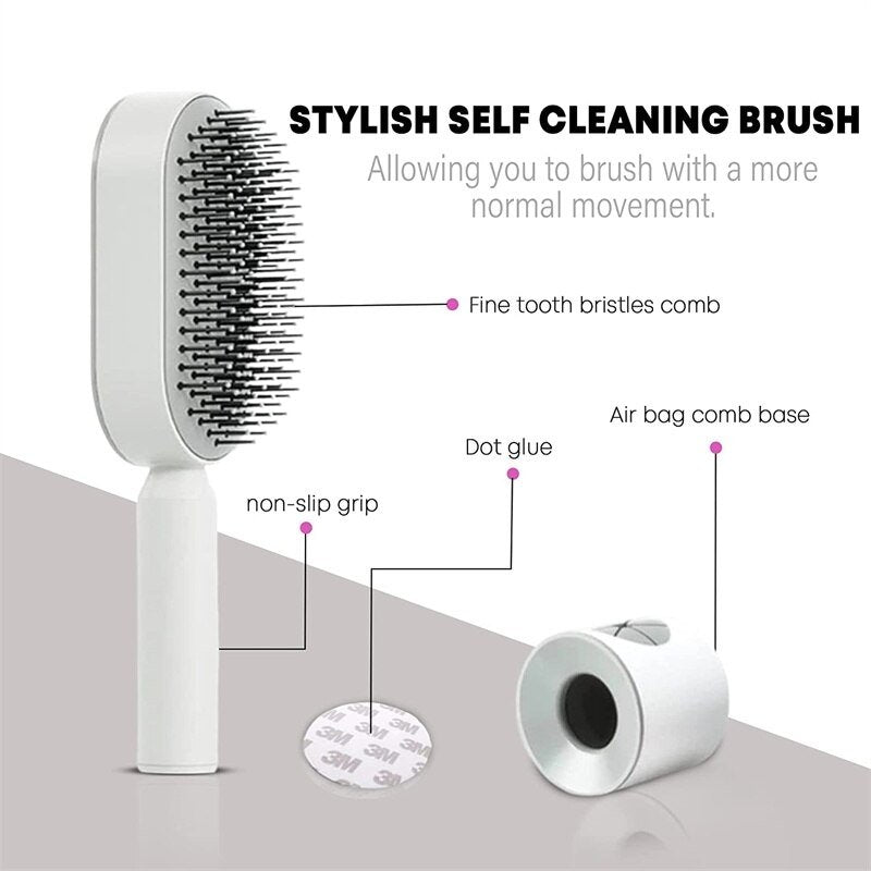 AtoZ Brush | Houd je haarborstel altijd schoon en fris met deze handige tool!