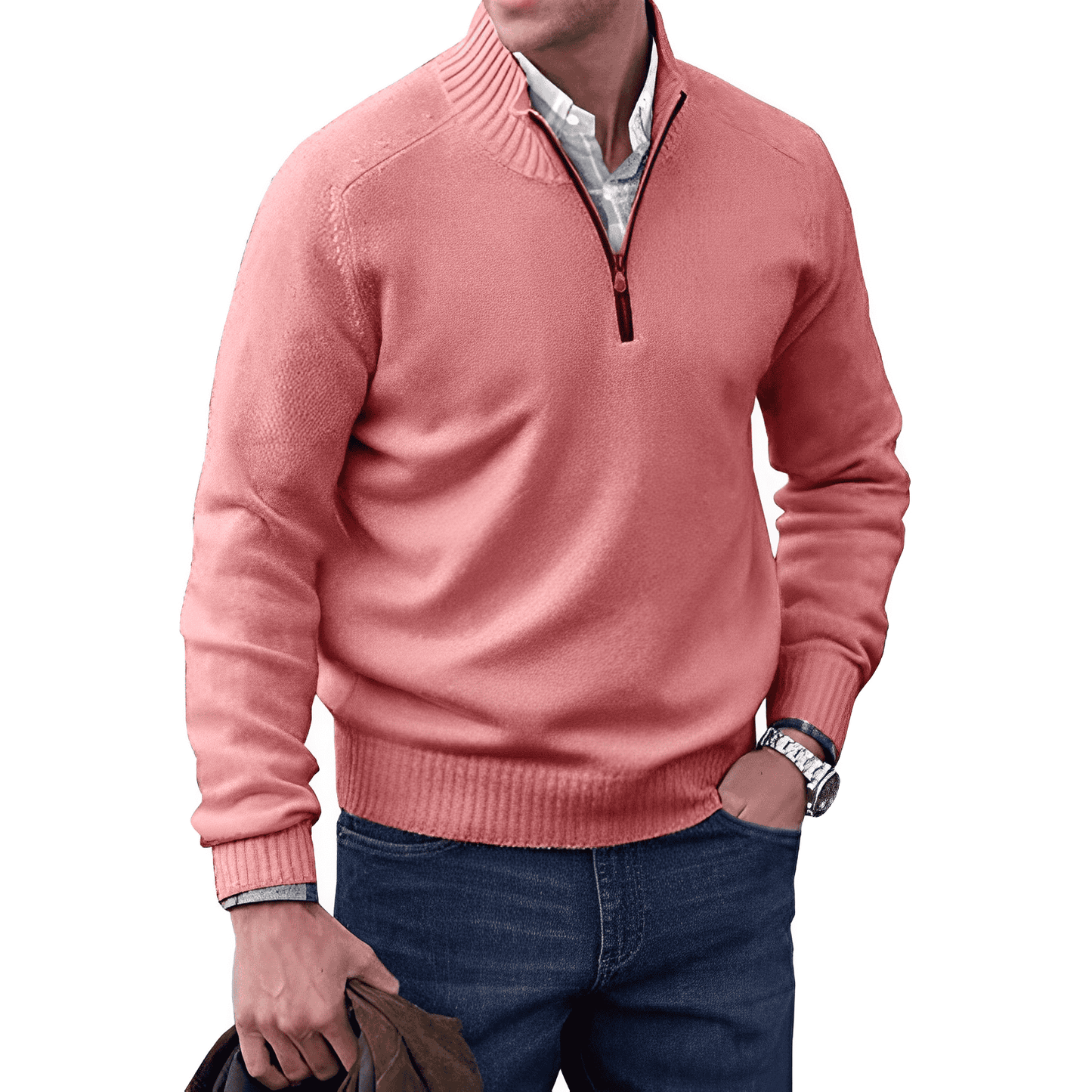 Edward™ Zip-Sweater | 1+1 GRATIS