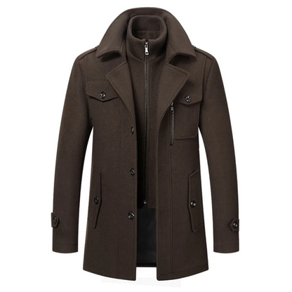 Alvaro™ - Wollen Jas (60% Korting)