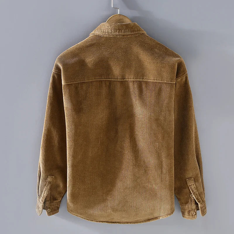 JULIAN™ | CASUAL CORDUROY OVERHEMD MET FLEECE
