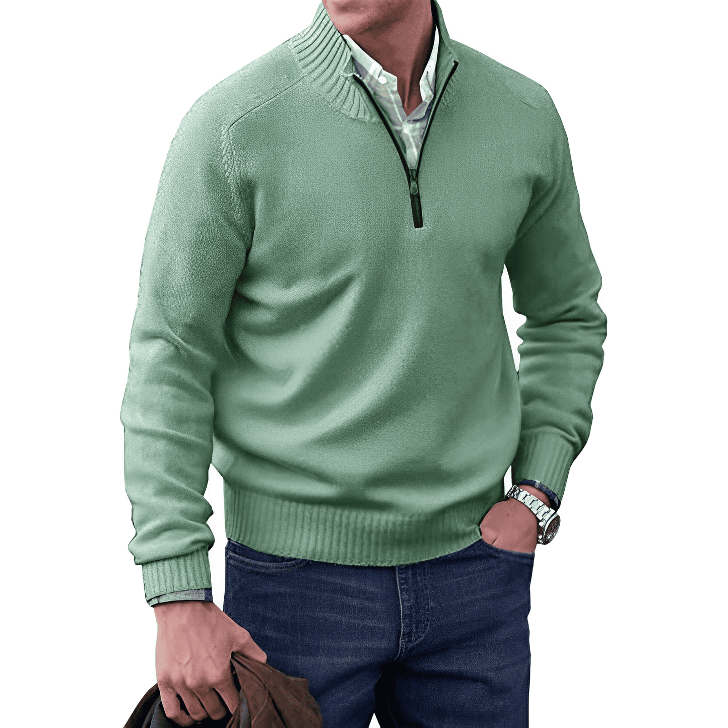 Edward™ Zip-Sweater | 1+1 GRATIS