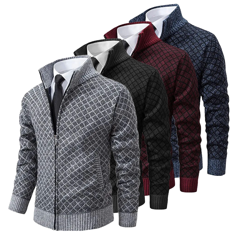 Benjamin - Gebreide Jacquard Trui