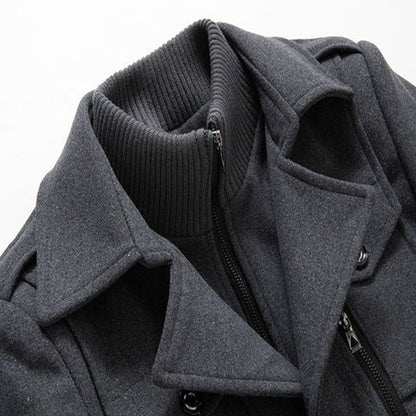 Alvaro™ - Wollen Jas (60% Korting)