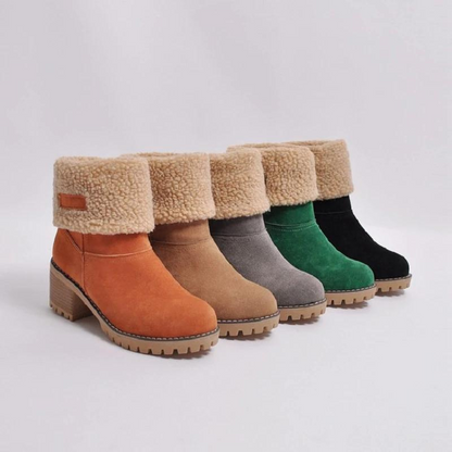 Emma™ | Warme winterlaarzen van suède