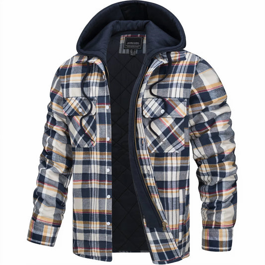 Finn® - Stijlvolle Geruite Winterjas