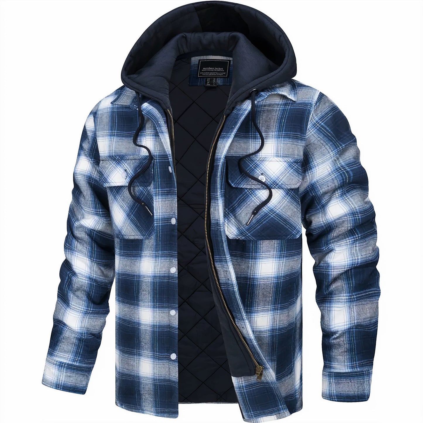 Finn® - Stijlvolle Geruite Winterjas