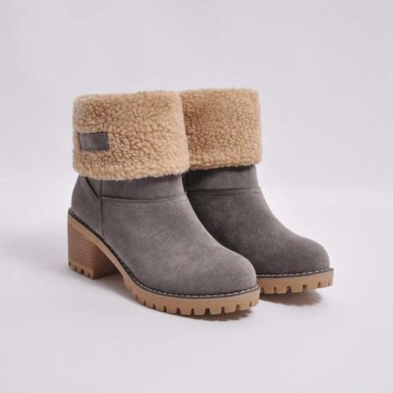 Emma™ | Warme winterlaarzen van suède