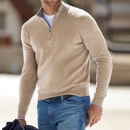 PROVARI - ZIP-UP SWEATER
