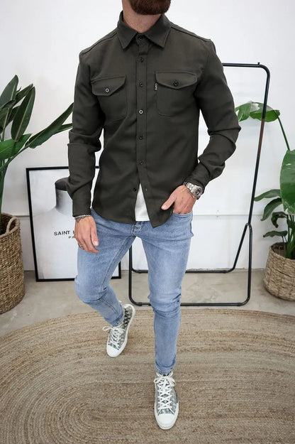 Mateo™ | Button Down Overhemdjas